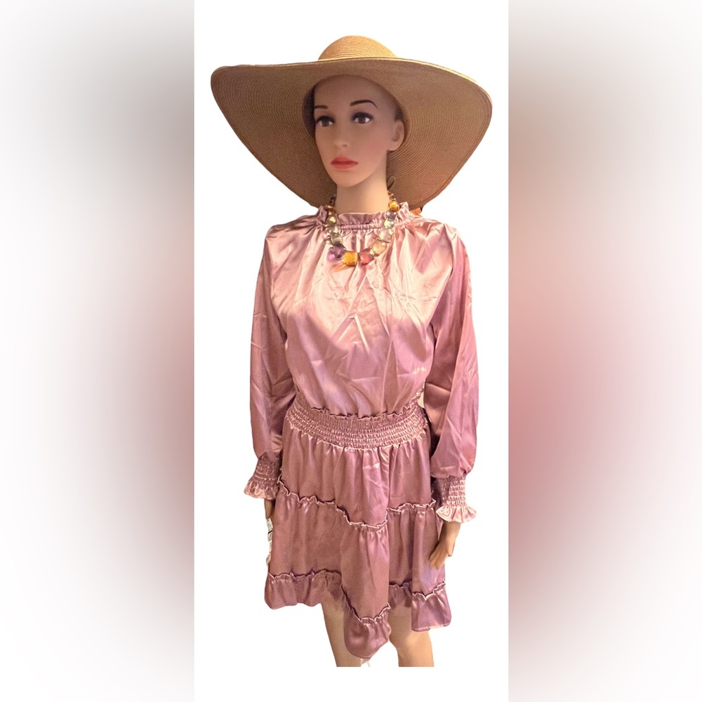 Silk Mini Dress